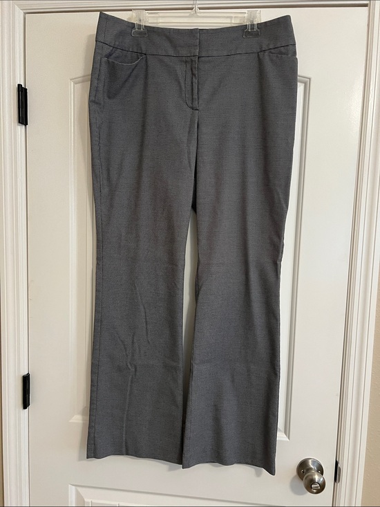 Ann Taylor Pants - Ann Taylor Black and White Houndstooth Curvy Pants